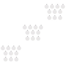 30Pièces Tags Pendants Acier Titane Pour Gravure Personnalisée