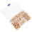 Office Pushpins Multi Color Wood Plastic Alloy with Storage Box 2