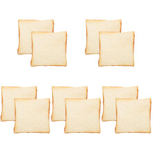 10Pièces Pain Décoratif PU Faux Pour Photo