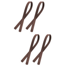 4Pièces Sac Bracelet Cuir Pour Sac Cabas Style Élégant