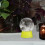 18Pcs Plastic Snow Globe Kit Yellow Clear Sphere for DIY Craft 6