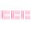 300Pcs Durable Pink Nail Art Placement Tool Rubber Tip Manicure Stick 5