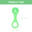 6 Pcs Toilet Bag Hook Pvc Trash Rack Pet 2