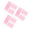 300Pcs Durable Pink Nail Art Placement Tool Rubber Tip Manicure Stick 9