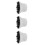 3Pcs White Pc Hair Dryer Diffuser for Curling & Drying Universal Fit 11