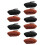 10Pcs Tiny Mini Beret Hats for Dolls Soft Felt Craft Accessories 3