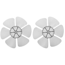 2Pièces Lames Ventilateur Noires Pour Ventilateur Pied