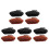 10Pcs Tiny Mini Beret Hats for Dolls Soft Felt Craft Accessories 4