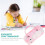 3Pcs Plush Hard Shell Eyeglass Case Cute Bear Design Portable Storage 7
