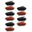 10Pcs Tiny Mini Beret Hats for Dolls Soft Felt Craft Accessories 8