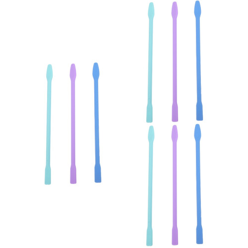 9Pièces Accessoires DIY Facial Silicone Durable Burrs