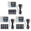 3Sets Multi-Color Silent Motor Solar Irrigation Controller Timer 3