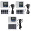 3Sets Multi-Color Silent Motor Solar Irrigation Controller Timer 4