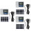 3Sets Multi-Color Silent Motor Solar Irrigation Controller Timer 7