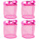 4Pièces Sac De Rangement En Rose Pour 1