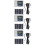 3Sets Multi-Color Silent Motor Solar Irrigation Controller Timer 9