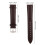 Dark Brown Universal Fit Watch Band Replacement with Quick Release 3