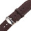 Dark Brown Universal Fit Watch Band Replacement with Quick Release 8