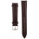 Dark Brown Universal Fit Watch Band Replacement with Quick Release 11