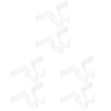 6Paires Racks De Rangement Acryliques Pour Bâtons De Baseball