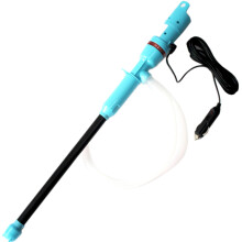 New 12V Car Charging Liquid Delivery Pump Hand Pump Liquid Transfer Water Gas Tool Gasoline Fuel Portable Car Siphon Hose Outdoor