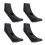 8Pièces Supports Haltères Noir Antidérapants Pour Rangements 1