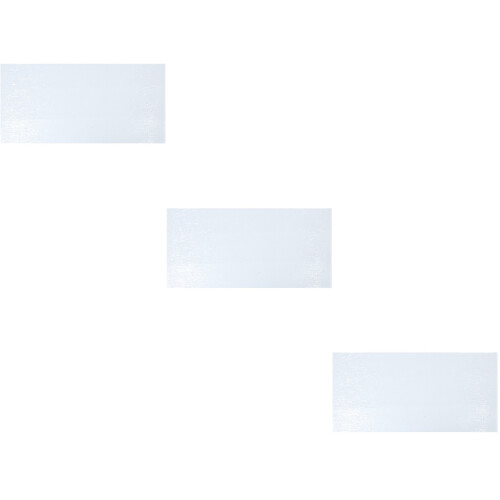 3Pièces Matière PVC Transparente Décor Maquette Décorative DIY