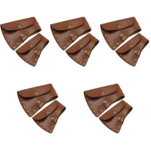 10Pièces Protection En Cuir Pour Cas Portable Marron