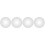 4Pcs Silver Convex Corner Mirrors Plastic Wide-Angle Security Mirrors 6