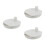 3Pcs White Leakproof Breastfeeding Pump Covers for Mom Hands-Free Use 6