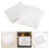 300Pcs Thermal Laminating Film Clear Plastic Protective Sheets 9