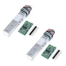 2 Set Bilancia da Cucina Elettronica con Sensore di Peso un Cella di Carico Digitale + Modulo AD di Pesatura HX711 (10 Kg)
