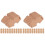 Cartes Présentoir Colliers Papier Durable Marron 1