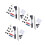 3Pièces Kit Réparation Multifonction Couleurs Variées 1