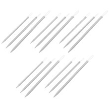 5Ensembles Aiguilles À Grand Œil Plastique Argent Pour Broderie