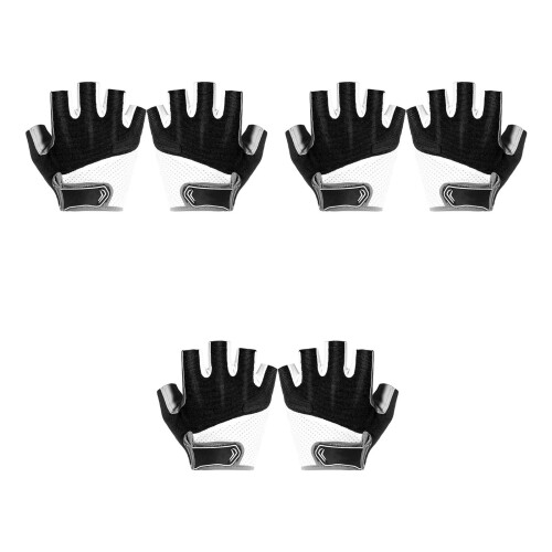 3Paires -Digits Noir Cyclisme Confortables Respirants