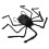 2Pcs Black Halloween Spider Backpack Costume for Party Cosplay 2