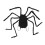 2Pcs Black Halloween Spider Backpack Costume for Party Cosplay 3