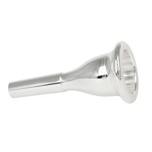 2Pièces Embouchure Tuba Accessoire Argenté En Laiton Pour Son Puissant