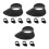 12Pcs Black Rubber Binocular Eye Cups Soft Microscope Eyepiece Covers 9