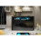 Sideboard Aether 155cm - Black with Gloss Doors and LED Lights 5