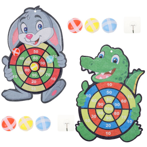 6Sets Interactive Kids Board Game with Sticky Balls Safe Plastic Toy 1