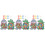 6Sets Interactive Kids Board Game with Sticky Balls Safe Plastic Toy 6
