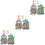 6Sets Interactive Kids Board Game with Sticky Balls Safe Plastic Toy 7