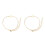 2Pcs Women Anklet Bracelet Adjustable Link Chain 5