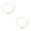 2Pcs Women Anklet Bracelet Adjustable Link Chain 7