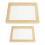 4Pcs DIY Paper Making Frame Wooden Mesh Screen Beige Paper Craft Frame 3