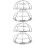 4Pcs Lightweight Fire Sprinkler Guard Cover Plate Durable Aluminum 7