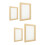 4Pcs DIY Paper Making Frame Wooden Mesh Screen Beige Paper Craft Frame 8