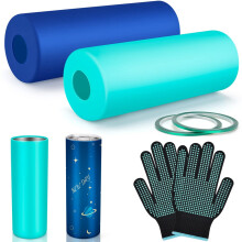 Sublimation Tumblers Sleeve for 20 Oz, Sublimation Tumbler Silicone Bands Sleeve Kit, for Sublimation Tumbler Heat Press